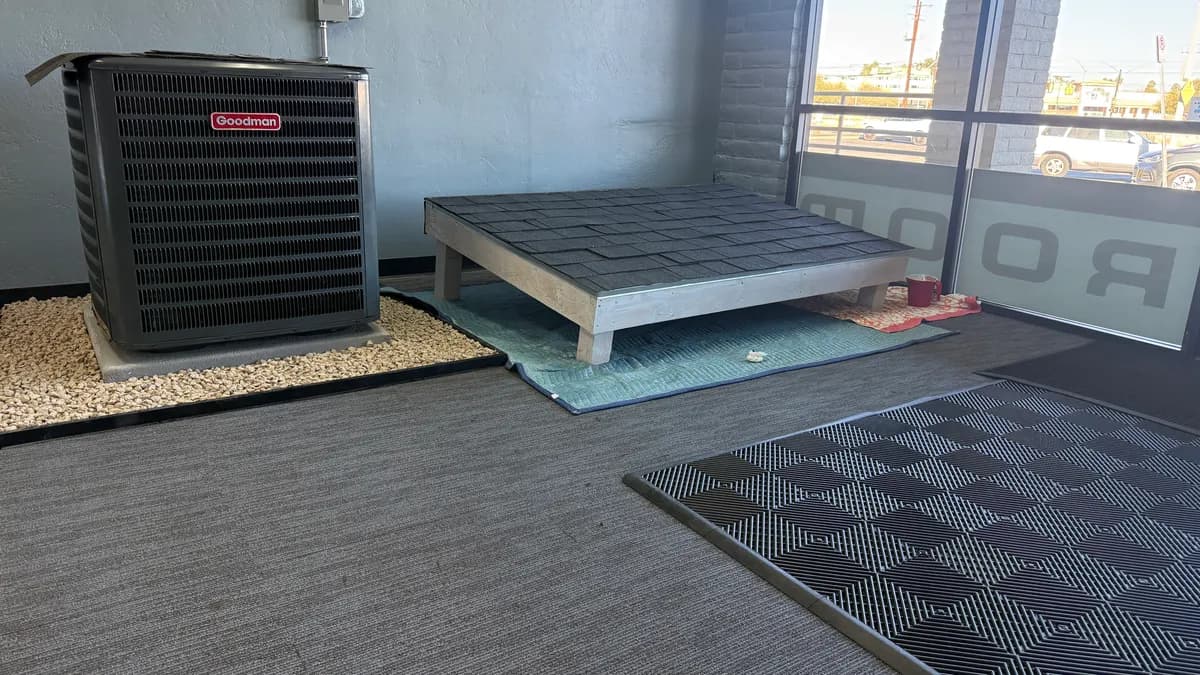 Goodman AC systems ready for installation