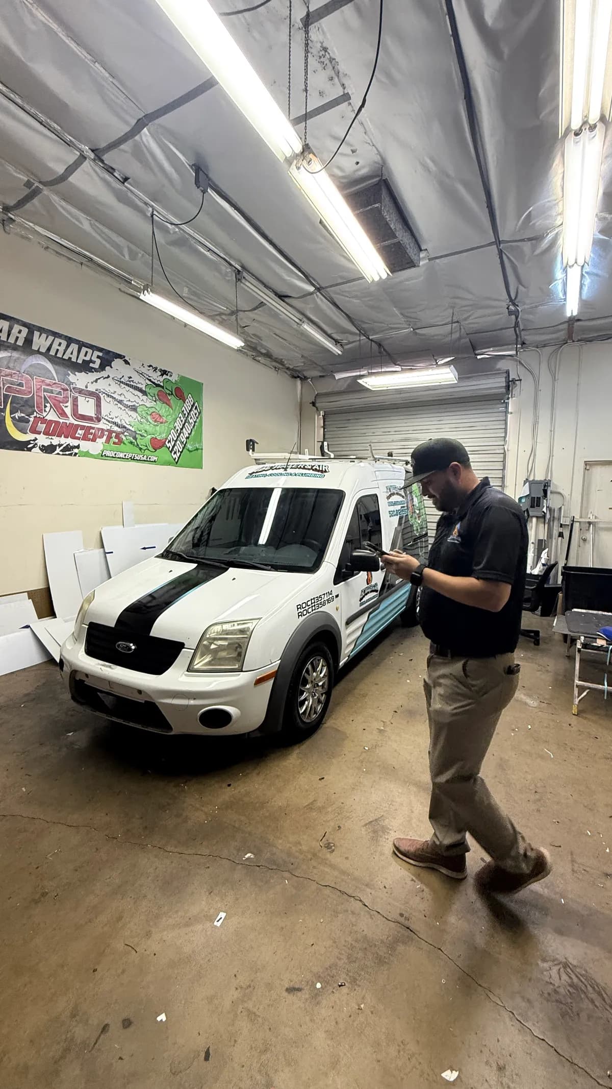 ABC Water & Air emergency service vehicle